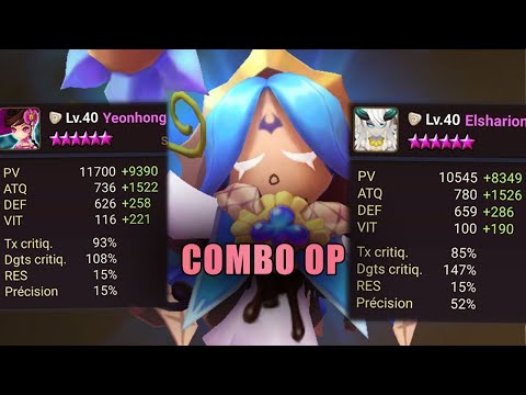 RTA: Elsharion and Yeonhong DPS with Adriana! [Summoners War]