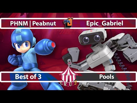 PHNM | Peabnut (Mega Man) vs NVR | Epic_Gabriel (ROB) - Cirque 2 Smash Ultimate - Pools