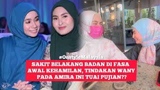 Download lagu KESIAN AMIRA OTHMAN SAKIT BELAKANG DI FASA AWAL HAMIL, SAMPAI WANY BUAT BEGINI?🥹👏 mp3