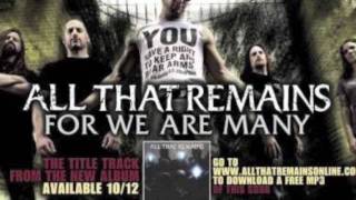 All That Remains - Hold On (Lyrics)+Download {Official Music} HD