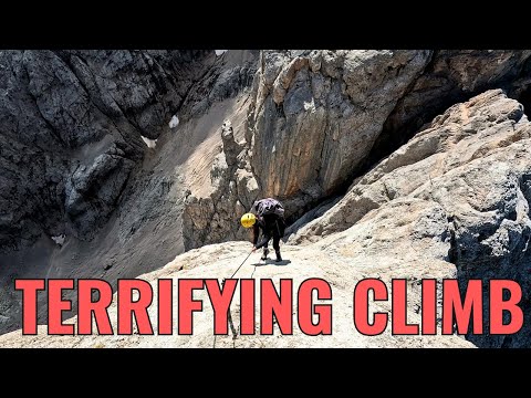 We Climbed the Hardest Via Ferrata on Marmolada - Eterna