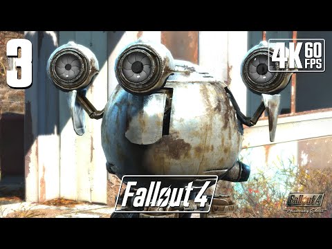 Fallout 4 (PC) - 4K60 Walkthrough Part 3 - Sanctuary Hills