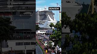 MSC SEAVIEW cruzeiro ship ‎⁨@cruzeiros2025 navio⁩ Salvador Buzios  #cruzeiro #google #shorts