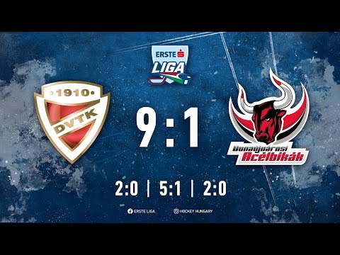 Gólösszefoglaló - EL 200 - DVTK Jegesmedvék - Dunaújvárosi Acélbikák 9:1 20220201