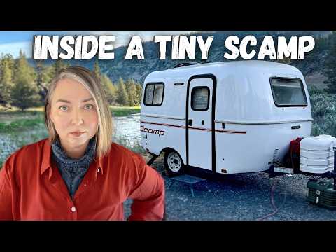 SCAMP 13ft Tour: What's it REALLY like Living Full Time in a SCAMP?