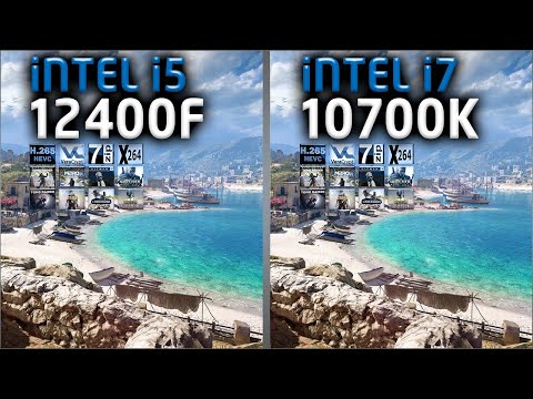 Intel i5 12400 vs i7 10700K Benchmarks – 15 Tests 🔥
