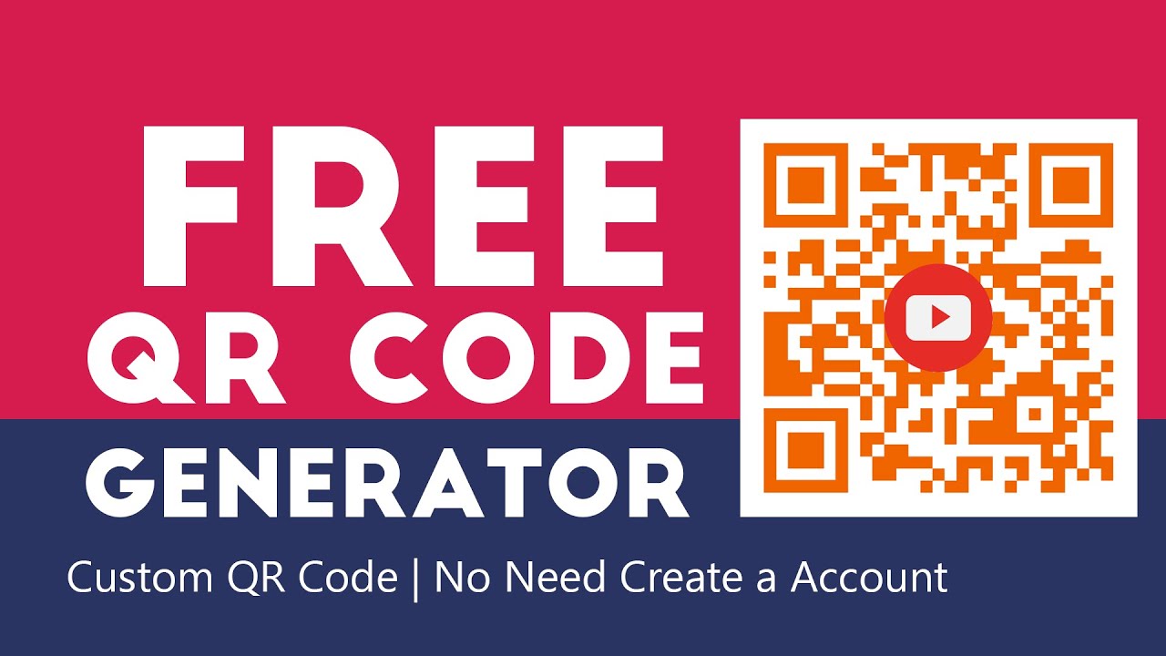 Free QR Code Generator | Custom QR Code Maker | No Need a Account | Support Links, Numbers, etc