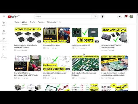 Learn how track Laptop motherboard voltage laptop schematics reading