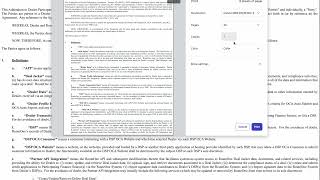 RouteOne Partner API Contract Addendum Signature