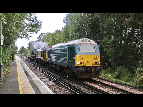 (HD) Kent Rail action Featuring Clanline & 66769 - August 2021