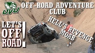 preview picture of video 'UVU Off-Road Adventure Club in Moab - Part 1 - Hell's Revenge'