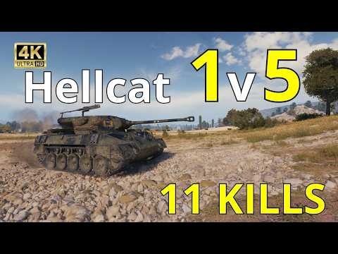 World of Tanks 2025 - M18 Hellcat - GG - No allies - no problem - 11 Frags - 4.2K Damage (WoT)