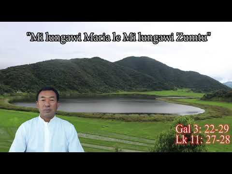 "Mi lungawi Maria le mi lungawi zumtu" - Rev. Fr. Lucas Sum