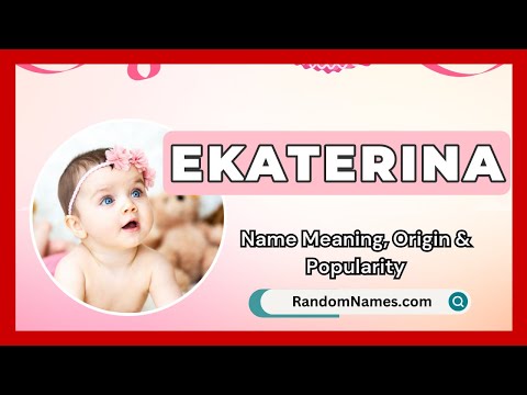 Ekaterina - Baby Girl Name Meaning, Origin & Popularity - RandomNames.com