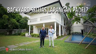 Rumah Mewah Newly Renovated dengan Backyard Super Luas | tour 167