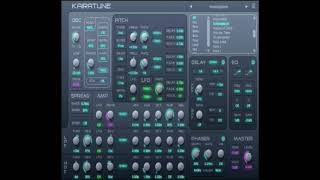 Video thumbnail for FREE VST SYNTH KAIRATUNE SOUND DEMO by steve webb