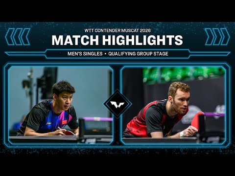 Xue Fei vs Vincent Picard | MS QGS | WTT Contender Muscat 2026