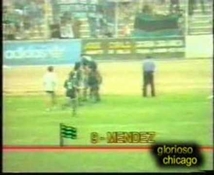 Nueva Chicago 6 - Morón 0 baile en Mataderos