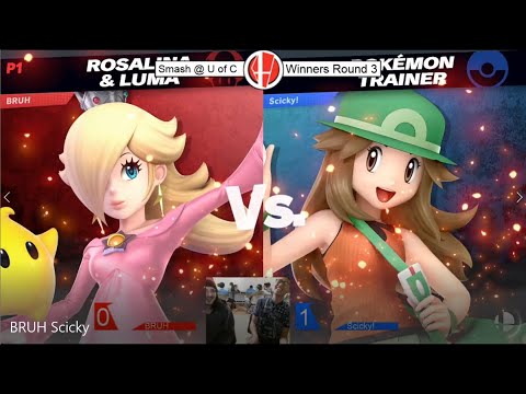 Smash @ U of C Weekly #6 Winners R3 - BRUH (Rosalina) Vs. Scicky! (Pokemon Trainer)