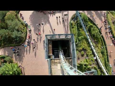 Baron 1898 4K On-Ride Front Seat Pov | Efteling | Amuseaholics