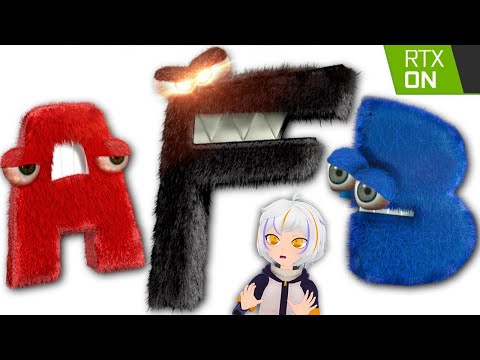 Hice Alphabet Lore con RTX | ChuyMine REACCIONA a Neto