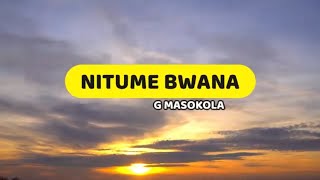 Nitume Mimi Bwana  Godfrey Masokola  Lyrics video