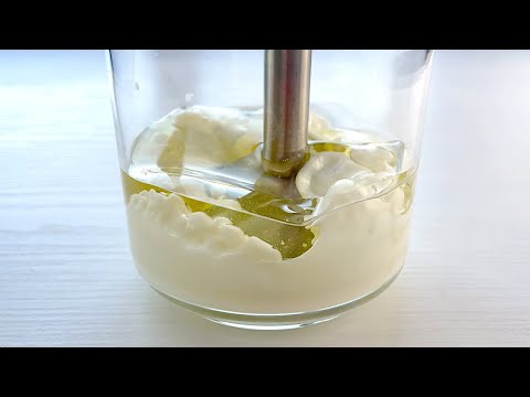 How to make delicious mayonnaise in minutes