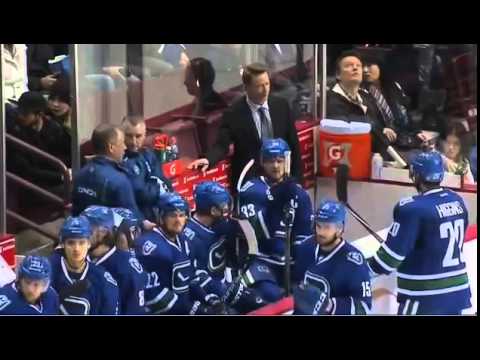 Jannik Hansen Collapses 12/20/14