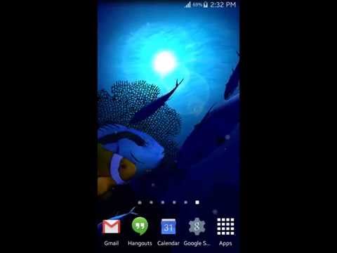 Ocean Blue 3D Live Wallpaper Video