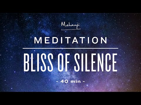 Meditation Bliss of Silence I Mohanji