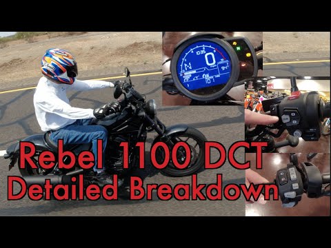 Honda Rebel 1100 DCT Electronics Detailed Breakdown and Step-by-Step Demonstration | Part 1