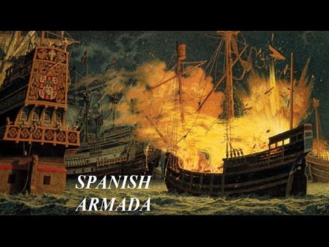1588 Spanish Armada & Queen Elizabeth's famous Tilbury Speech