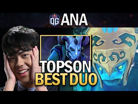 OG.ANA MORPHLING WITH TOPSON RIKI - DOTA 2 7.29 GAMEPLAY