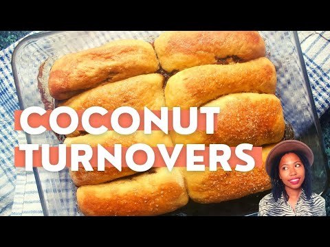 How to make Coconut Turnovers |Barbados| coconut cinnamon rolls