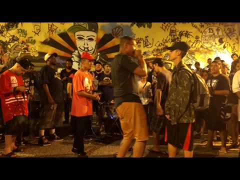 Roda Cultural do Méier - 1ª Fase - MT e Doug ZN X Guerra e NZ - 10.05.17