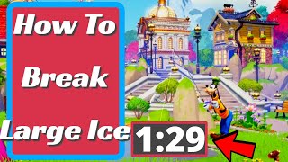 How To Break Large Ice Chunks In Disney Dreamlight Valley