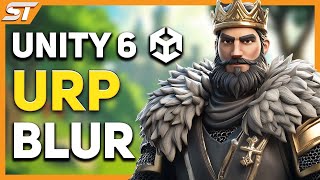 FREE UI & Background BLUR in Unity 6 (URP 2025 Tutorial)