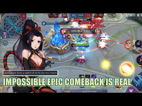 Impossible Epic Comeback is Real ! Top Global Hanabi ! Mlbb