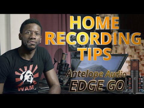 Sonny's Spot - Home Studio Recording Tips (Antelope Audio Edge Go Edition)