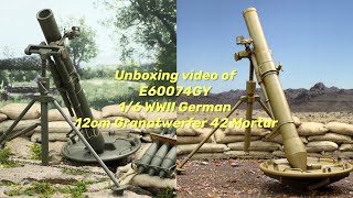 Zbraň pro 1/6 figurky WWII German 12cm Granatwerfer 42 Mortar (Sand)