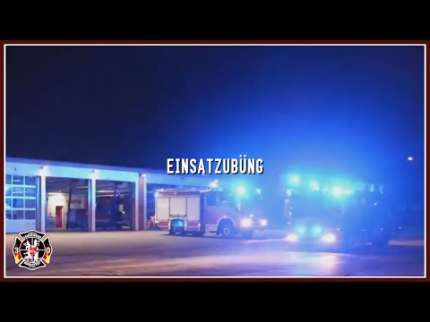 EINSATZÜBUNG DER FEUERWEHR WAHLSTEDT 🚒 - EINSATZFAHRT | Feuerwehr Wahlstedt