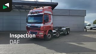 DAF CF85.380 8X2 30 Tonnes cable container system Lift-Axle Euro 3 wirehejs | Billede 4 - Autoline
