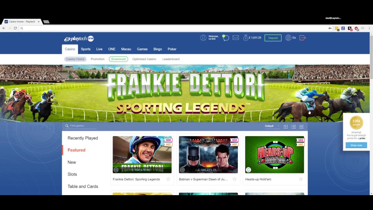 Playtech Gamification & Loyalty by Captain Up