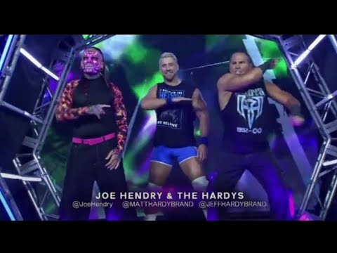 Joe Hendry & The Hardys Entrance at TNA Emergence