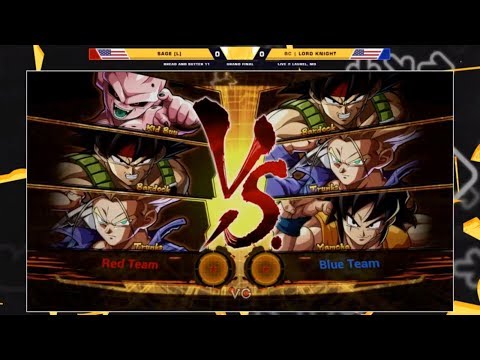 BnB 11 DBFZ - Sage [L] Vs. Lord Knight - Dragon Ball FighterZ Grand Finals