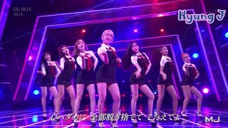 AOA - Oh BOY Live Compilation