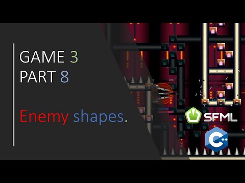 C SFML Simple 2D Games GAME 3 PART 8 Random enemy shapes
