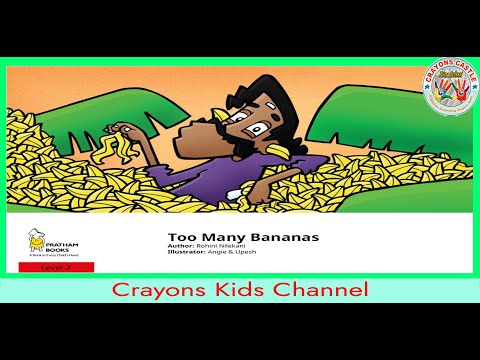 Too many Bananas | Short Stories for Kids