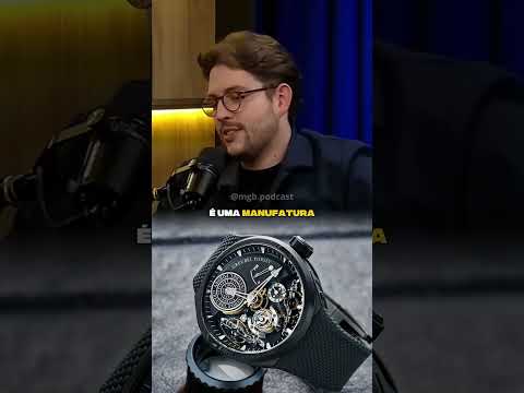O relógio mais impressionante que o Bernardo colocou no pulso