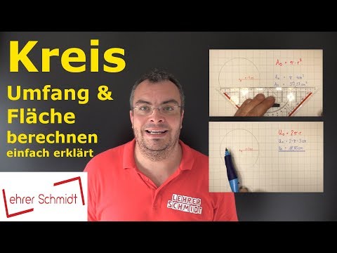Circle - Calculate area and perimeter | Mathematics - simply explained! | Lehrerschmidt